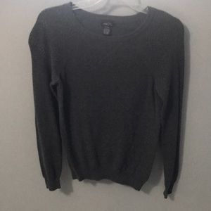 Dark grey Rue 21 sweater.